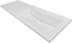 Vivon Тумба с раковиной под стиральную машину Donna 150R подвесная белый глянец – фотография-10